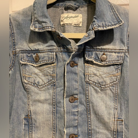 Aeropostale jean jacket - Picture 2 of 13